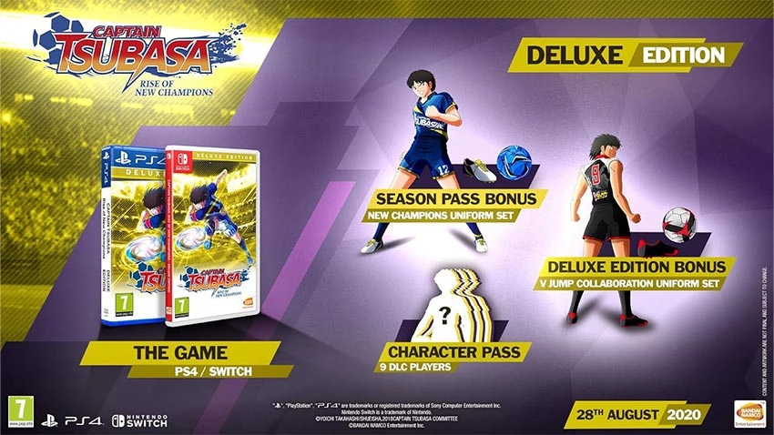 بازی Captain Tsubasa: Rise of New Champions نسخه Deluxe Edition برای Nintendo Switch