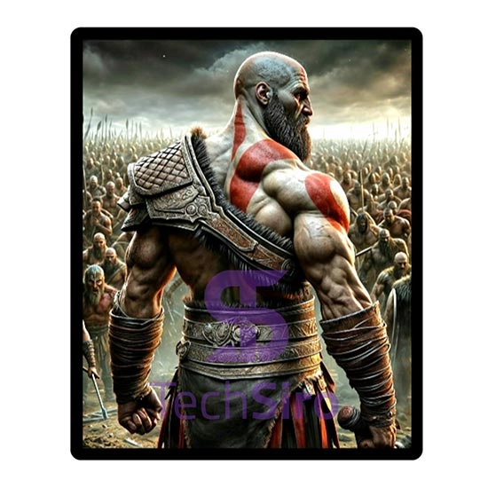 تابلو کریتوس God of War Kratos سایز 40*50 سانتی مدل 7