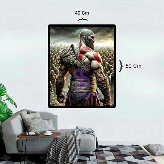 تابلو کریتوس God of War Kratos سایز 40*50 سانتی مدل 7