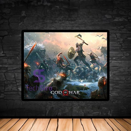 تابلو گاد اف وار God of War سایز 40*50 سانتی مدل 1