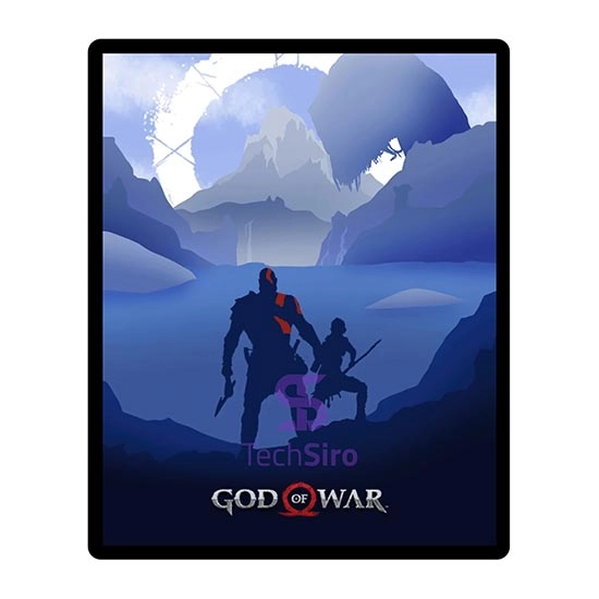 تابلو گاد اف وار God of War سایز 40*50 سانتی مدل 2