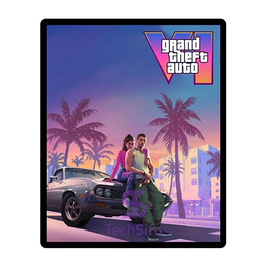 تابلو GTA VI سایز 40*50 سانتی مدل 2
