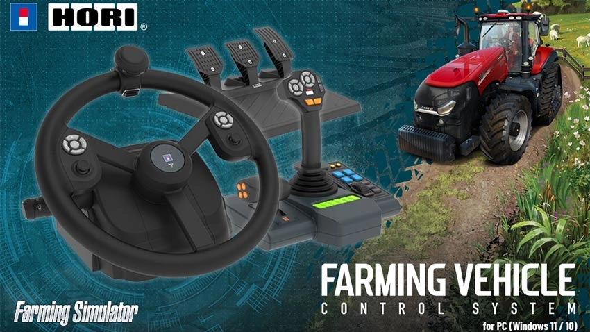 فرمان بازی هوری Hori Farming Vehicle Control System