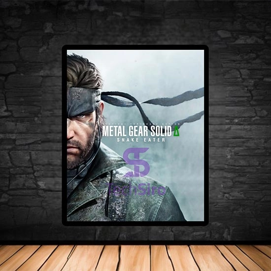 تابلو متال گر سولید Metal Gear Solid Delta Snake Eater سایز 40*50 سانتی