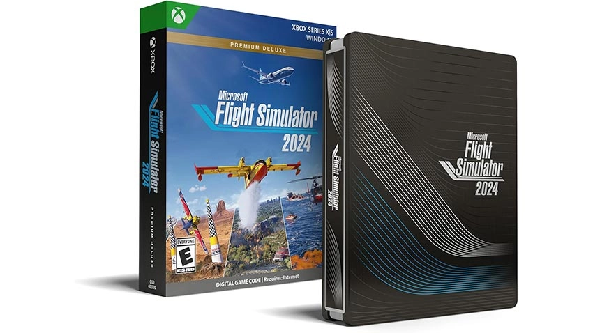 استیل بوک Microsoft Flight Simulator 2024 Premium Deluxe Edition برای XBOX