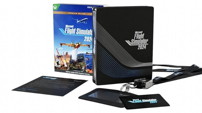 استیل بوک Microsoft Flight Simulator 2024 Premium Deluxe Edition برای XBOX