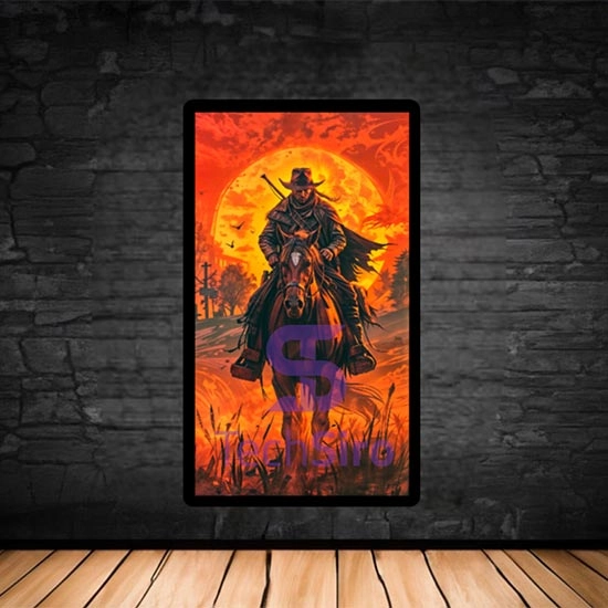 تابلو رد دد ریدمپشن Red Dead Redemption 2 سایز 40*70 سانتی مدل 3