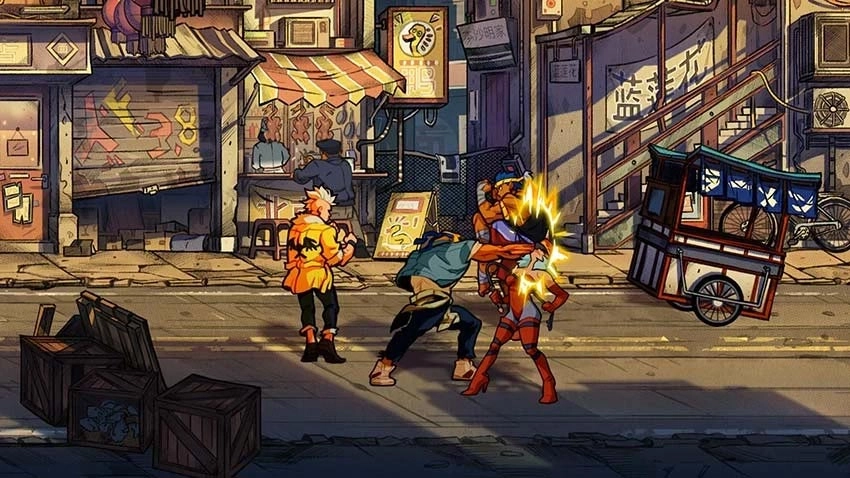 بازی کارکرده Streets Of Rage 4 نسخه Anniversary Edition برای PS4