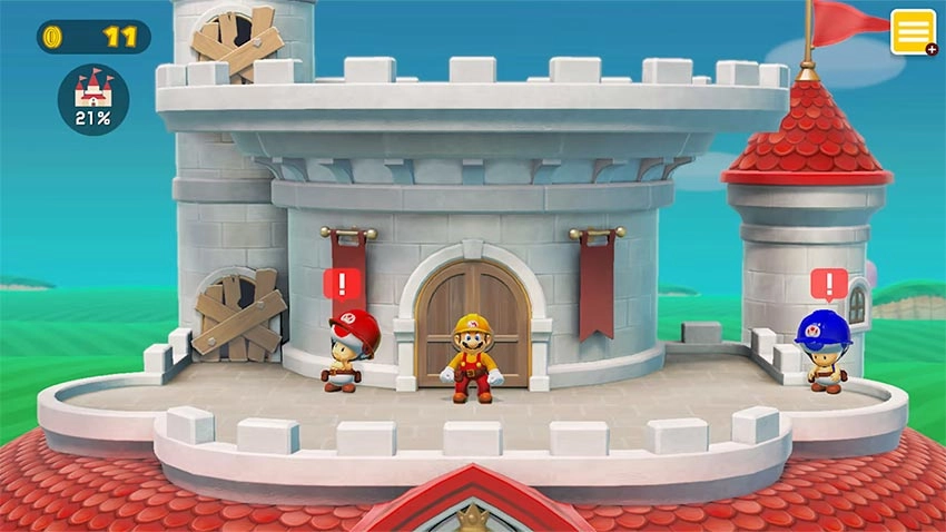 بازی کارکرده Super Mario Maker 2 برای Nintendo Switch