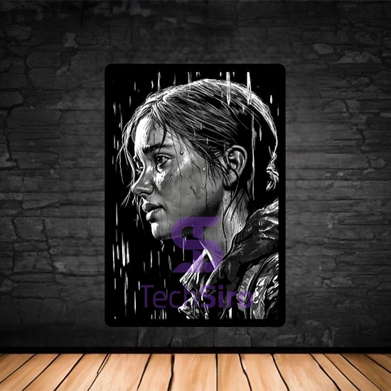 تابلو الی The Last of Us Ellie سایز 40*70 سانتی مدل 7