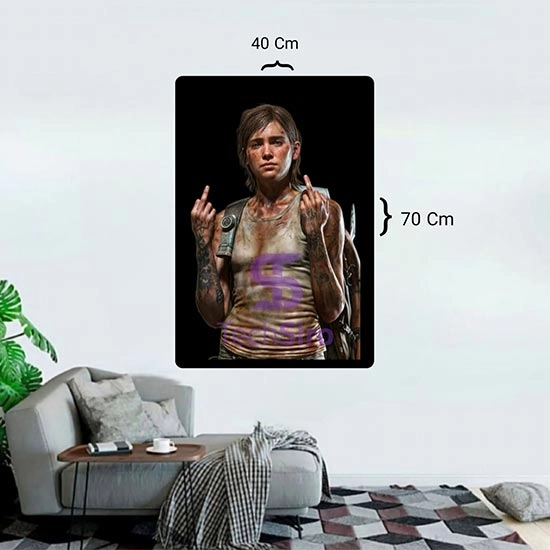تابلو الی The Last of Us Ellie سایز 40*70 سانتی مدل 9