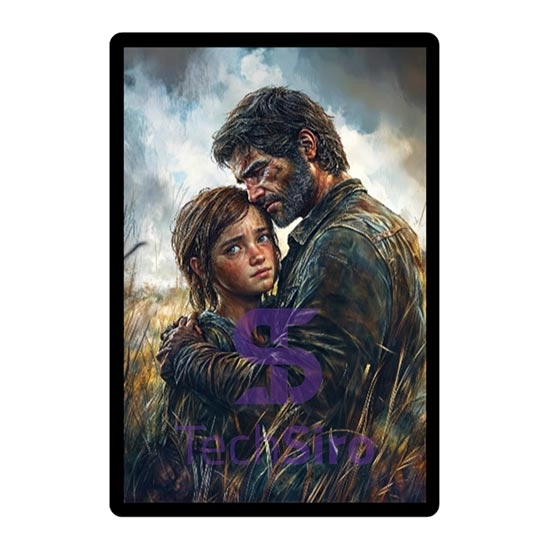 تابلو جوئل و الی The Last of Us Joel and Ellie سایز 40*70 سانتی مدل 2