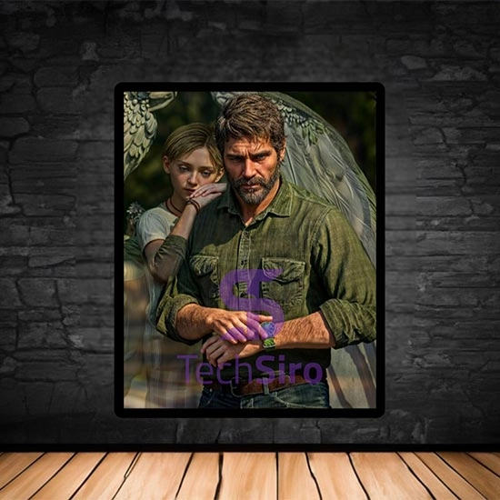 تابلو جوئل The Last of Us Joel سایز 40*50 سانتی مدل 3