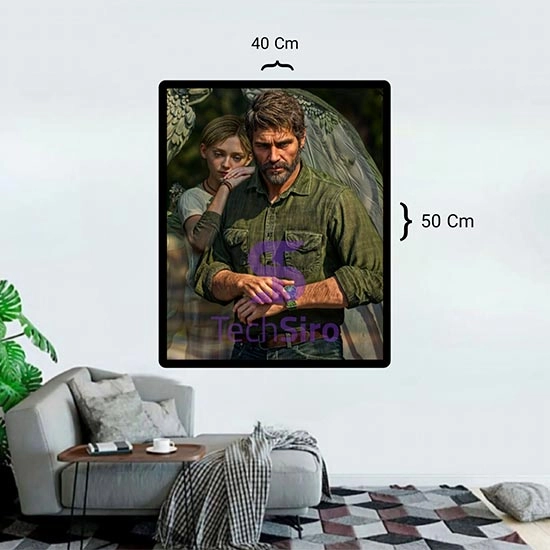 تابلو جوئل The Last of Us Joel سایز 40*50 سانتی مدل 3