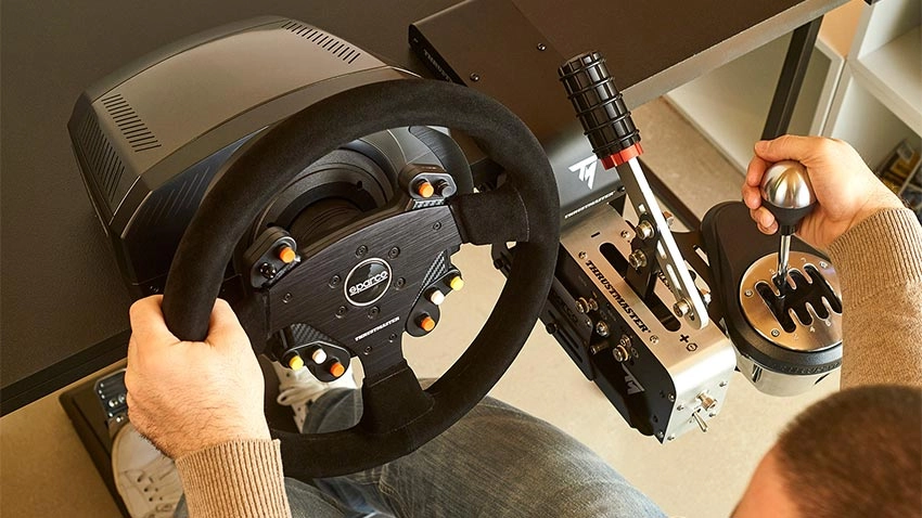 ترمز دستی و تعویض دنده تراست مستر Thrustmaster TSS Handbrake Sparco Mod Plus