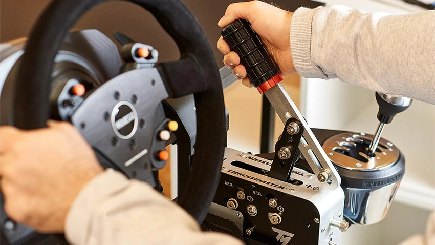 ترمز دستی و تعویض دنده تراست مستر Thrustmaster TSS Handbrake Sparco Mod Plus