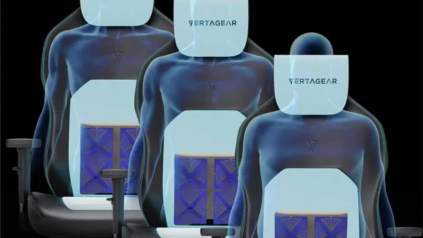 صندلی گیمینگ ورتاگیر Vertagear SL1800 - مشکی آبی