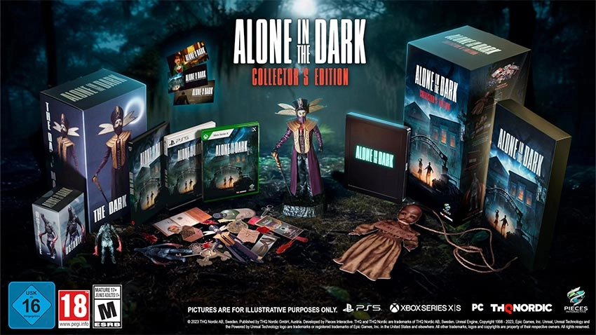 کالکتور بازی Alone in the Dark Collectors Edition برای PS5
