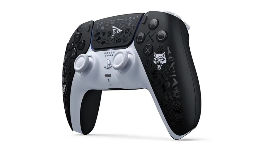 دسته بازی دوال سنس DualSense برای PS5 طرح The Last of Us Limited Edition