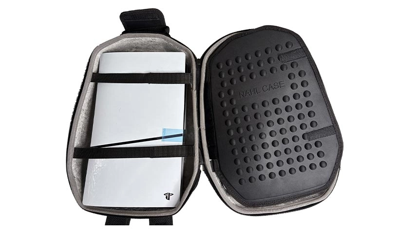 کوله پشتی ضد ضربه Nahl Case برای PS5 Slim - طوسی مدل 2