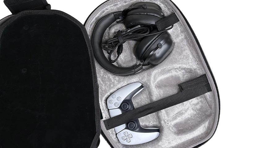 کوله پشتی ضد ضربه Nahl Case برای PS5 Slim - طوسی مدل 2