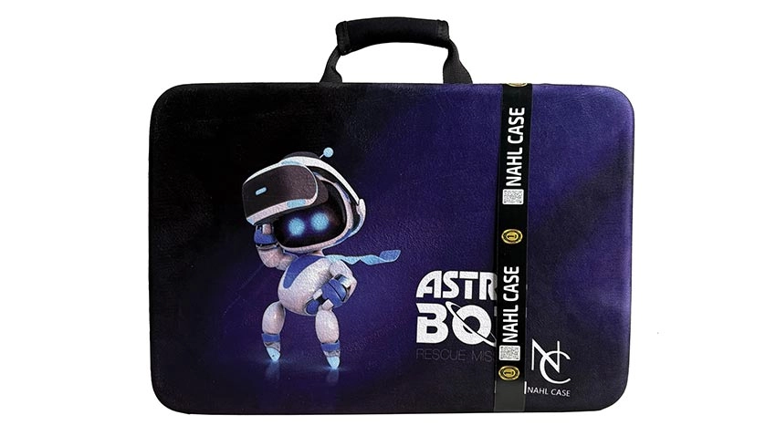 کیف حمل پلی استیشن 5 اسلیم Nahl Case PS5 Slim طرح Astro Bot