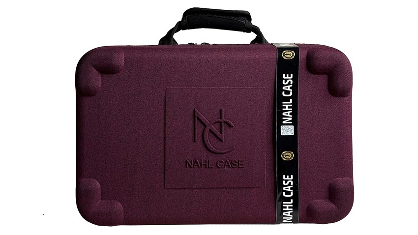 کیف حمل پلی استیشن 5 اسلیم Nahl Case PS5 Slim - زرشکی