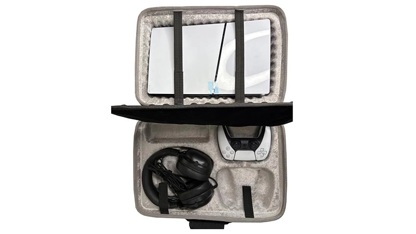 کیف حمل پلی استیشن 5 اسلیم Nahl Case PS5 Slim - طوسی مدل 2