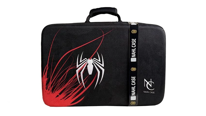 کیف حمل پلی استیشن 5 اسلیم Nahl Case PS5 Slim طرح Spider Man مدل 2