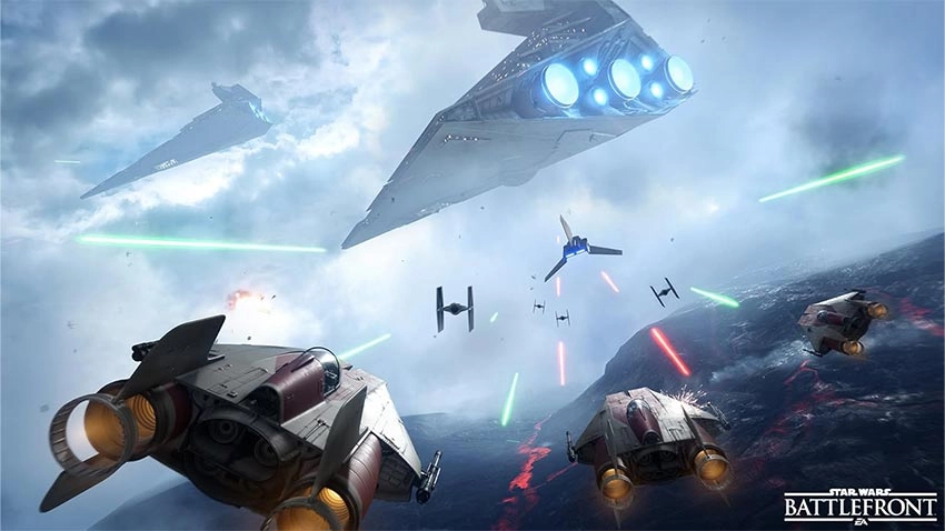 بازی کارکرده Star Wars: Battlefront برای PS4
