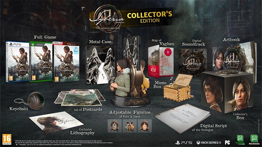 کالکتور بازی Syberia: The World Before Collectors Edition برای PS5