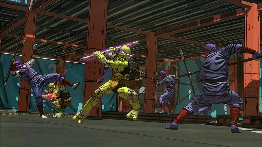 بازی کارکرده Teenage Mutant Ninja Turtles: Mutants in Manhattan برای PS4