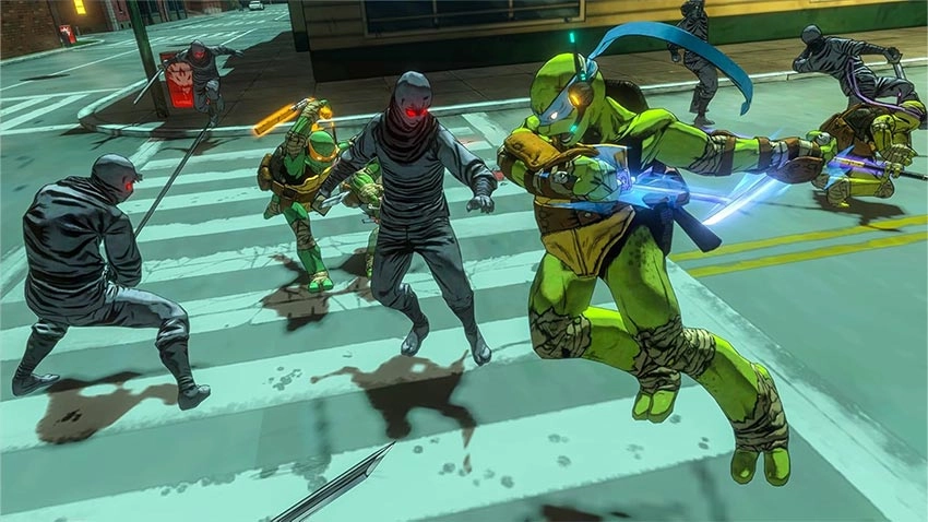 بازی کارکرده Teenage Mutant Ninja Turtles: Mutants in Manhattan برای PS4
