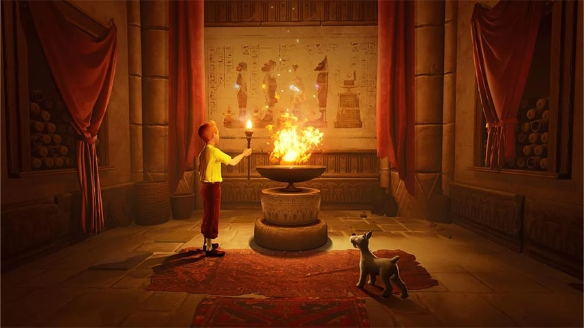 کالکتور بازی Tintin Reporter: Cigars of the Pharaoh Collectors Edition برای PS5