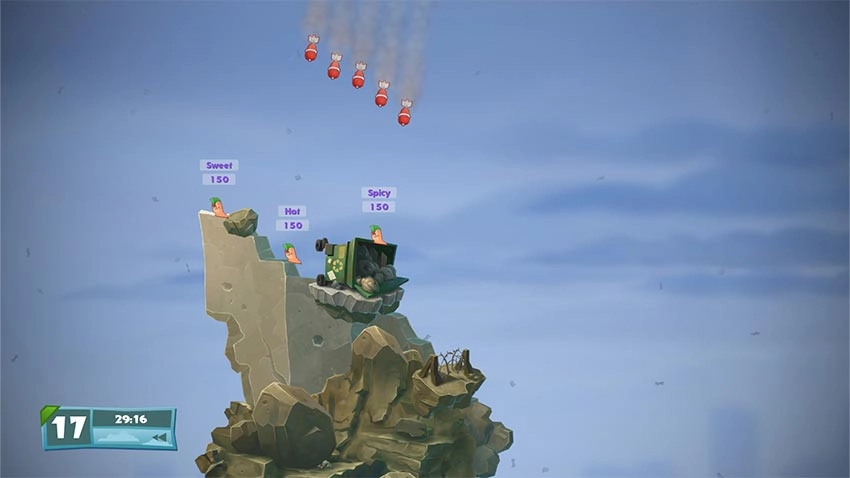 بازی کارکرده Worms W.M.D برای PS4
