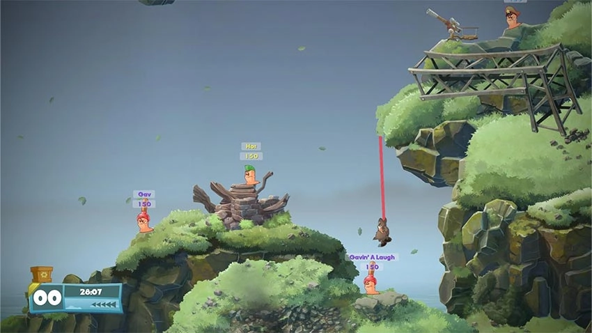 بازی کارکرده Worms W.M.D برای PS4