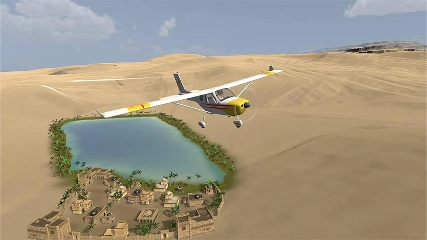 بازی کارکرده Coastline Flight Simulator برای PS5