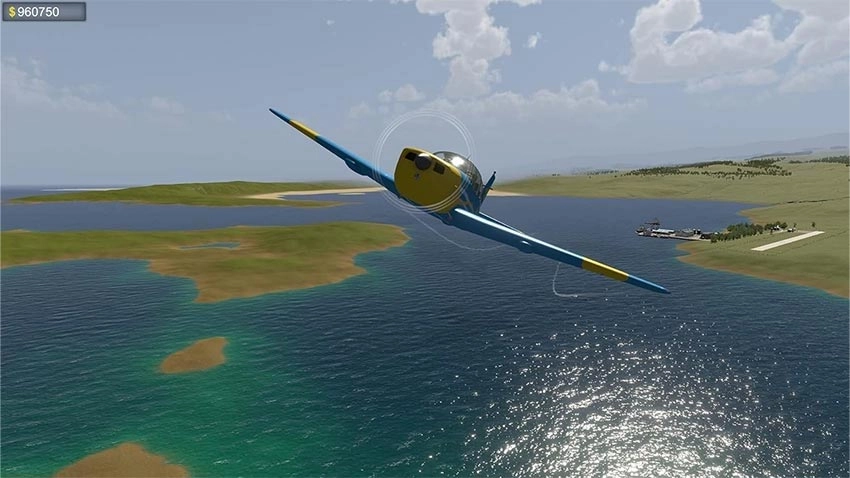 بازی کارکرده Coastline Flight Simulator برای PS5