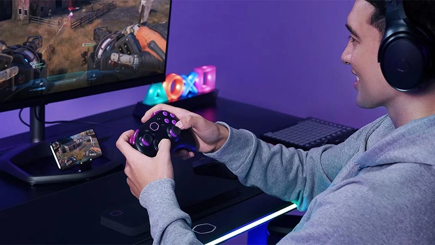 دسته بازی بی سیم کولر مستر Cooler Master Storm Wireless - مشکی