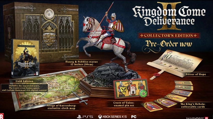 کالکتور بازی Kingdom Come: Deliverance II Collectors Edition برای PS5