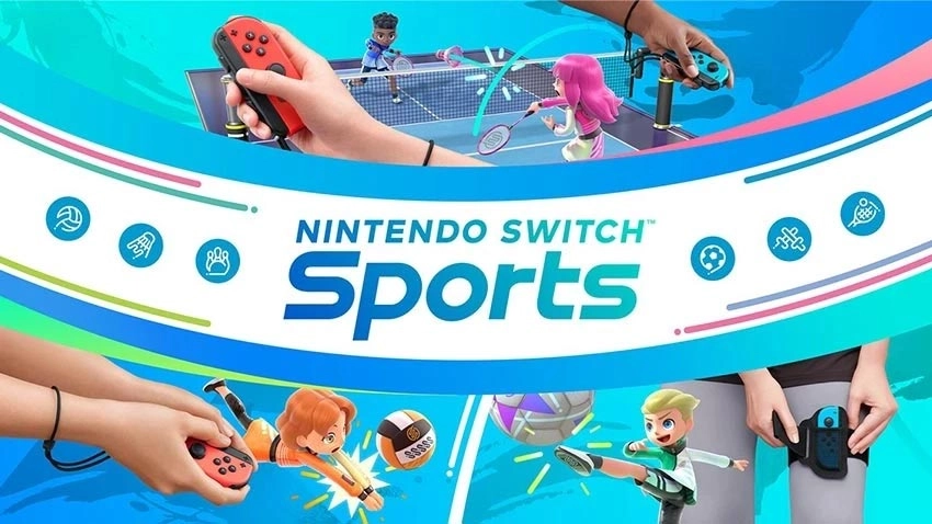 بازی کارکرده Nintendo Switch Sports برای Nintendo Switch - همراه با بند ساق پا