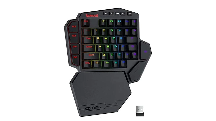 کی پد بی سیم گیمینگ ردراگون Redragon Diti K585 Wireless - سوئیچ آبی