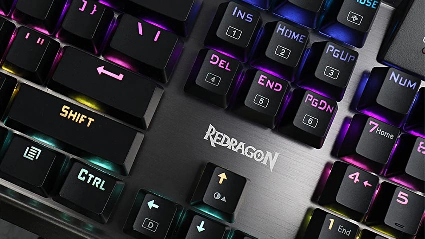 کیبورد گیمینگ ردراگون Redragon K563 SURYA RGB - سوئیچ آبی