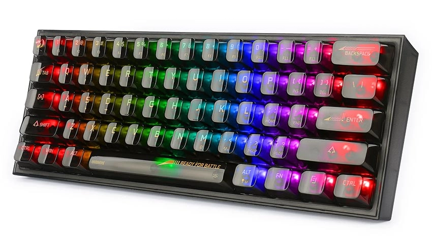 کیبورد گیمینگ ردراگون Redragon K617 CTB RGB - مشکی