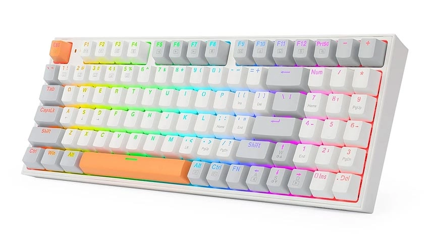 کیبورد گیمینگ ردراگون Redragon Kitava K636 WGO RGB - سوئیچ قرمز