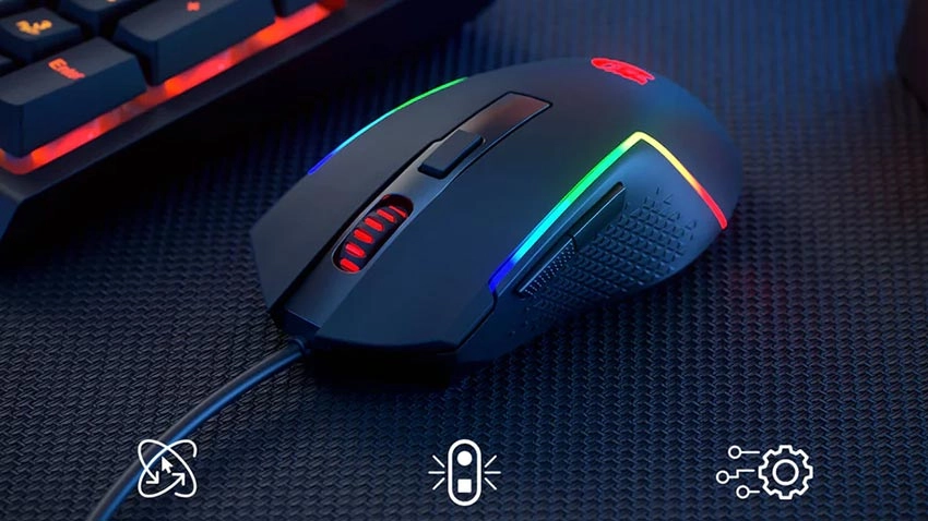 ماوس گیمینگ ردراگون Redragon M616 Trident Lite RGB