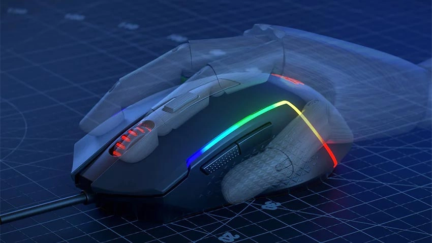 ماوس گیمینگ ردراگون Redragon M616 Trident Lite RGB