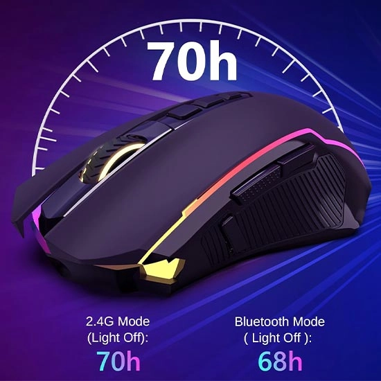 ماوس بی سیم گیمینگ ردراگون Redragon M914 RGB Wireless