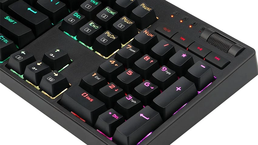 کیبورد گیمینگ ردراگون Redragon MANYU K579 RGB - سوئیچ آبی