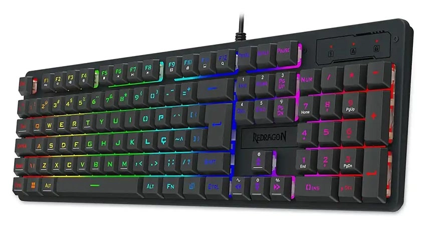 کیبورد گیمینگ ردراگون Redragon Netherbane K521 RGB